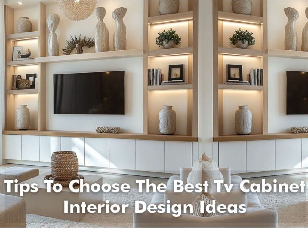 Tv cabinet interior design